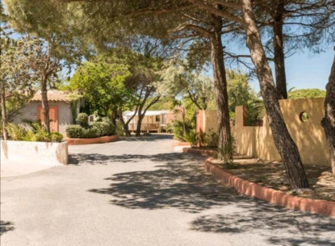 MOBIL HOME camping **** Canet en Roussillon Bagian luar foto