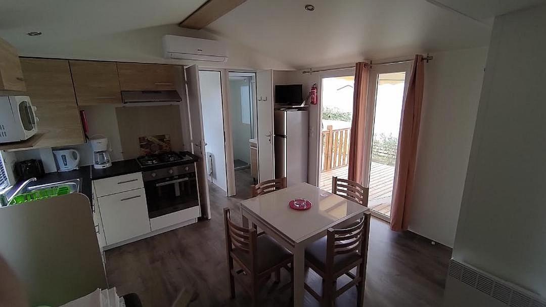 MOBIL HOME camping **** Canet en Roussillon Bagian luar foto